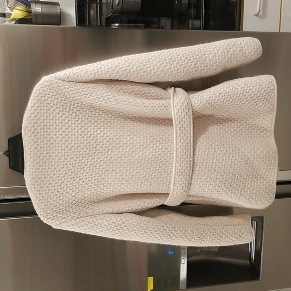 💕MOTHER💕 The Puffer Robe Sweater Jacket Textured Knit Sherpa Warm Bodies NWOT - Picture 12 of 16